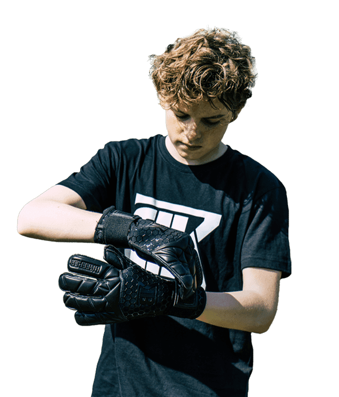 Gants de football Hive black