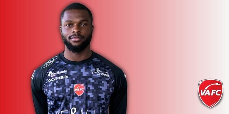 Gardien de foot Hilliel Konaté Valenciennes FC 1
