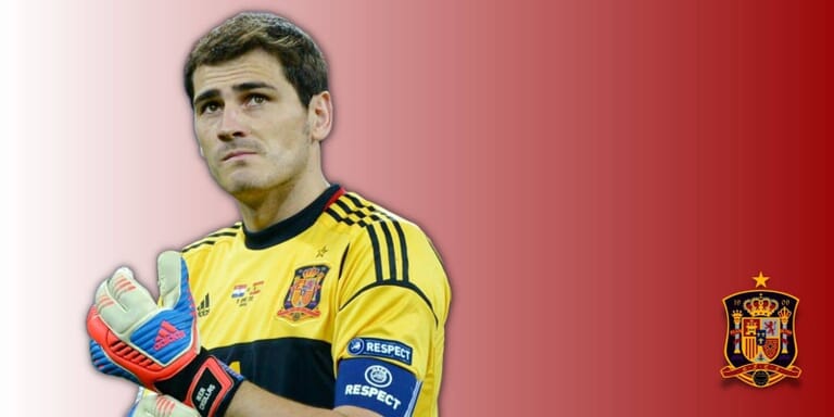 Gardien de foot Iker Casillas Espagne 1